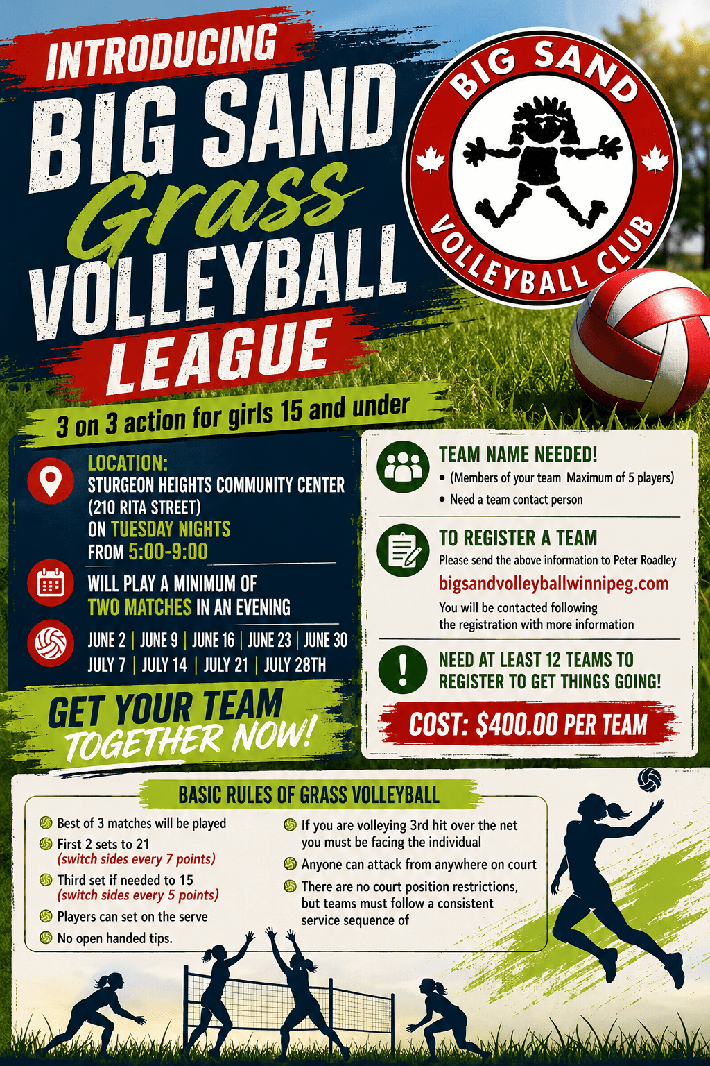 Grass Volleyball League 2026